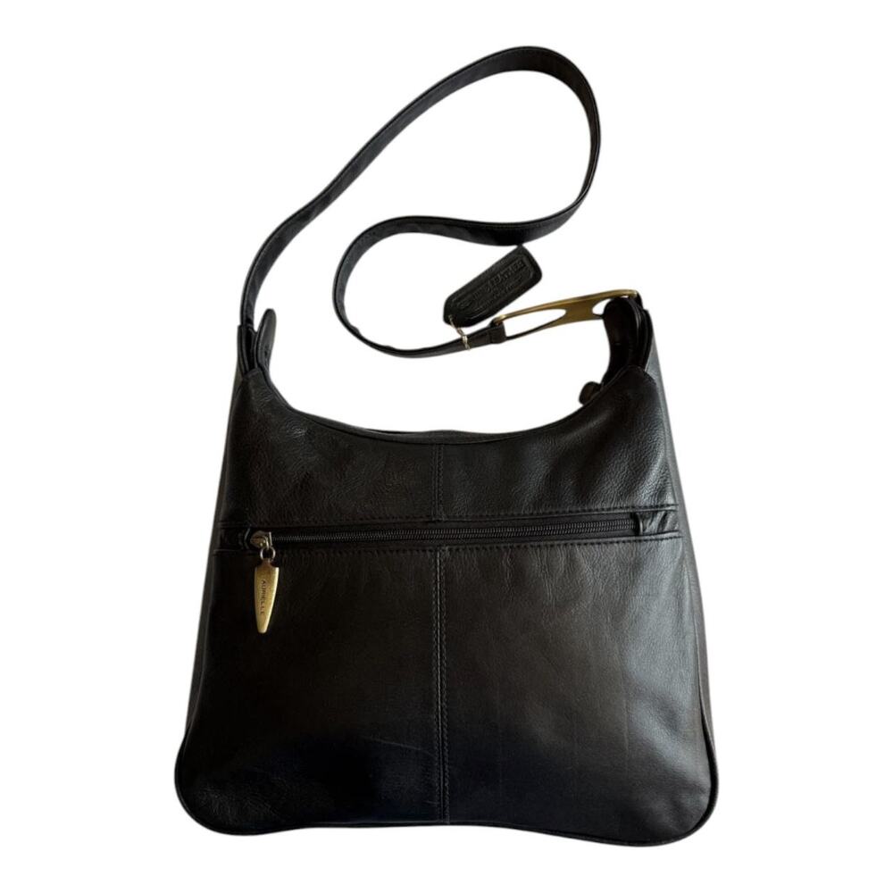 Aurielle Black Leather Bag Tote